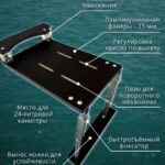Опора-регулируемая-складная-с-крепление-на-ликтрос-занижением-60-мм