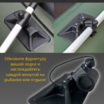 Уключина-для-лодки-ПВХ-поворотная-оцинкованная-1-шт.-Крепление-для-весла-лодочное