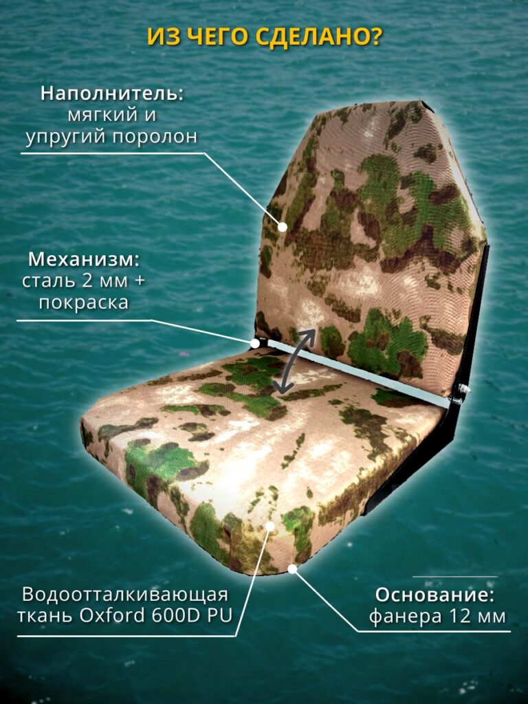 Кресло-в-лодку-ПВХ-складное-Мох