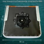 Кресло-в-лодку-пвх-складное-с-поворотным-механизмом-светло-серое-с-оранжевым